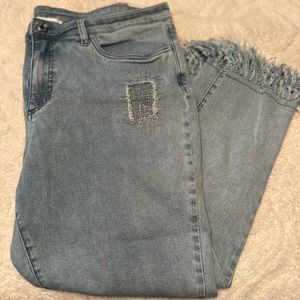 Joseph Ribkoff Jeans with Gemstone details